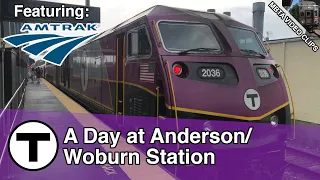 A Day at Anderson train station action