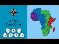 Time Zones in Africa Mapped