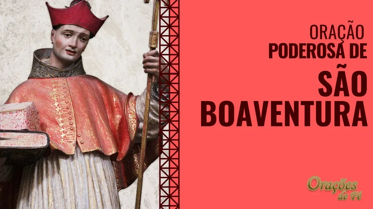 Oração Poderosa de São Boaventura