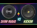 Skar Vs Kicker Car Subwoofers - Which One Thumps Harder