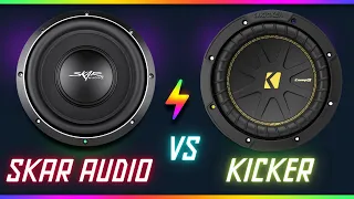 Skar Vs Kicker Car Subwoofers - Which One Thumps Harder