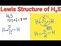 Lewis structure of H2S Hydrogen sulphide