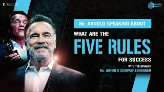 what are the five rules for success by arnold schwarzenegger 2020 video motivated mindset