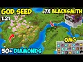 Download Lagu 🔥 Ultimate [God Seed] For Minecraft 1.21 Bedrock \u0026 PE | Five Blacksmith Village Seed Bedrock 1.21.82