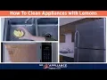 How to Clean Appliances with Lemons