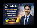 Airbnb Market Analysis Data Cleaning Python Power BI Dashboard Module 4 Project