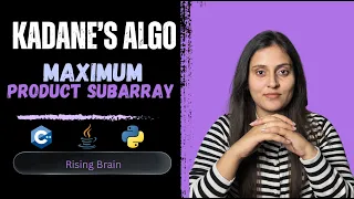 Maximum Product Subarray Brute Force Optimal Java C Python