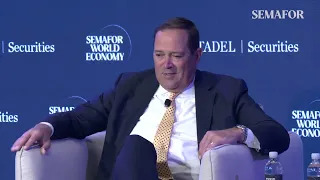 Cisco CEO Chuck Robbins at Semafor World Economy