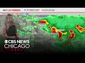 Flash flooding a big concern with second round of storms in Chicago Sunday night