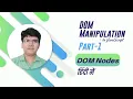 dom in javascript in hindi dom manipulation in javascript