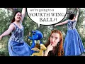 Fourth Wing made me sew a fantasy ball gown when romantasy books steal the sewing project