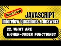 Top JavaScript Expert Reveals BEST Higher-Order Functions Techniques