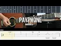 Download Lagu Payphone - Maroon 5 | EASY Guitar Tutorial - Guitar Lessons TAB