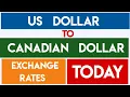 1 USD TO CAD us dollar to canadian dollar today Source XE currency convert cad to usd