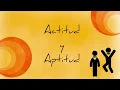 What is aptitude and attitude
