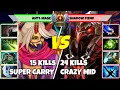 Download Lagu ANTI-MAGE (Carry) vs SHADOW FIEND (Mid) - Epic Battle Of Immortal Rank Dota 2 Players - Z Dota 2