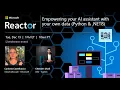 Empowering your AI assistant with your own data Python NET8