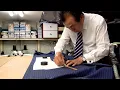 Process of Making Handmade Tailored Suits by Korean Master Tailor with 40 years of experience