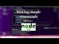 Discord js Making simple commands EP 1