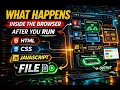 What Really Happens When You Run HTML CSS JavaScript