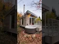 Download Lagu Modern 400sqft Tiny Home Scandinavian Cabin! (60 Second Airbnb Tour)