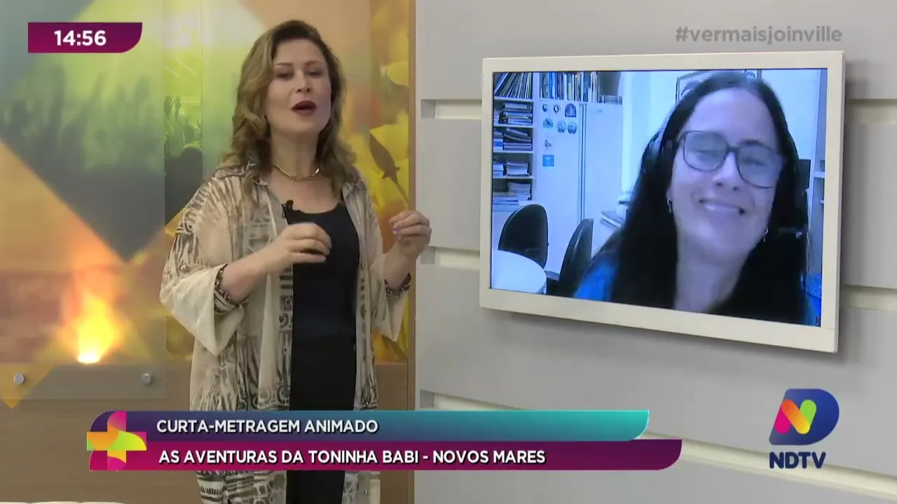 Curta metragem animado: As Aventuras da Toninha Babi - Novos Mares