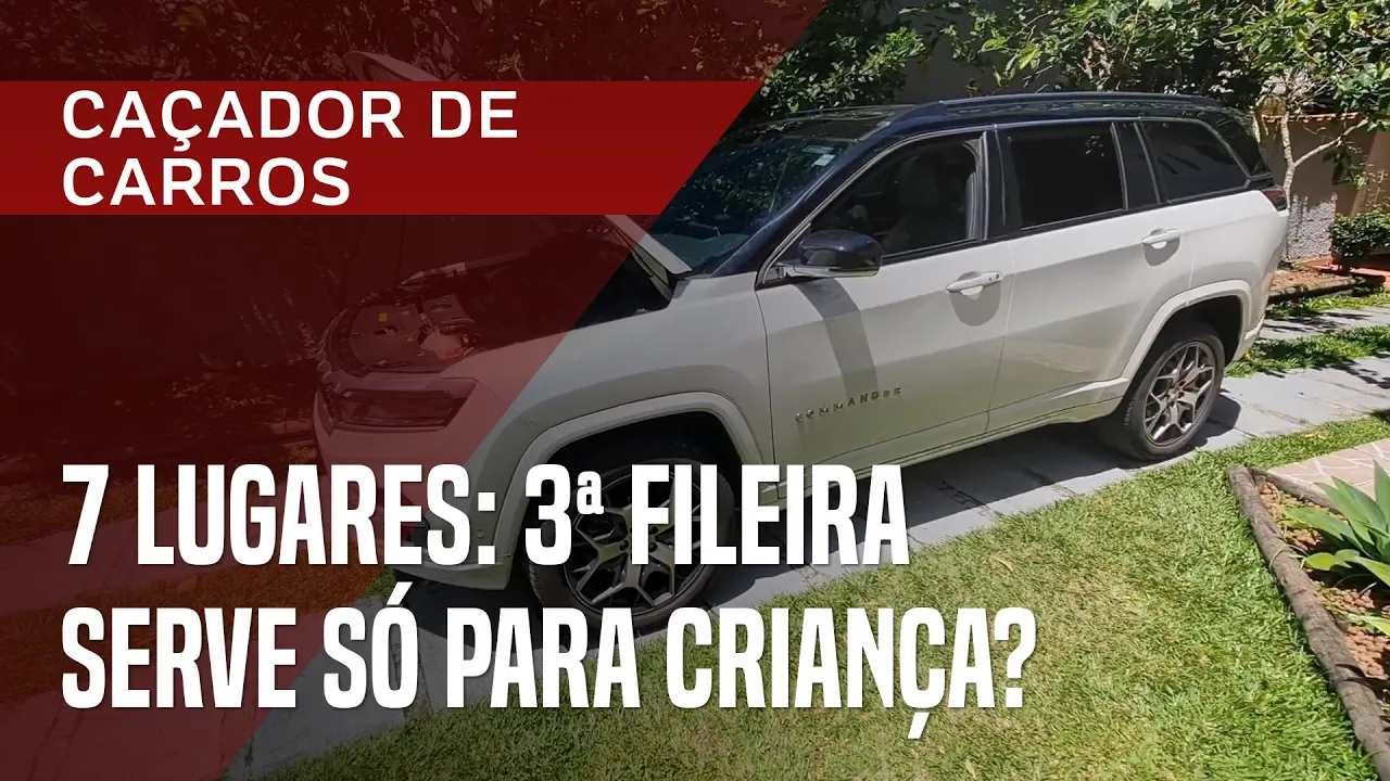 Como é viajar em um carro com 7 pessoas a bordo