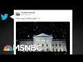 Climate Change Denying White House Tweets About Snow When It S 70 Degrees All In Msnbc