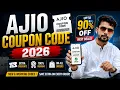 AJIO COUPON CODE 2026 Latest Working AJIO Coupon Codes Offers