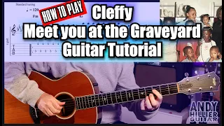 cleffy meet you at the graveyard fingerpicking guitar tutorial