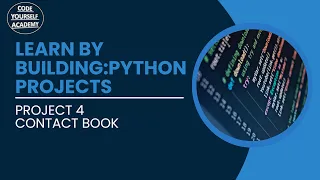 Learn by Building Python Project 4 Console-Based Contact Book