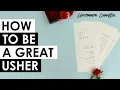 The 7 Most Common Usher Responsibilities for a Wedding