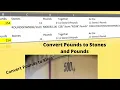 Transform Your Weight Pounds to Stones Converter