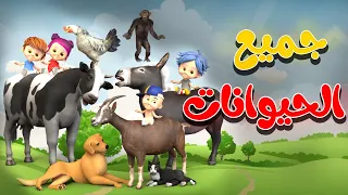 مجموعة دق دق باب الحيوانات في بيت الأطفال قناة قريتنا 