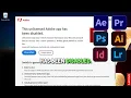 Fix This Unlicensed Adobe App Has Been Disabled Error 2026 90-Seconds Tutorial