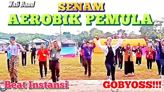 senam aerobic pemula musik pop wali band beat instansi super gobyos irna chendani