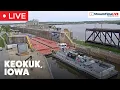 Download Lagu Mississippi River Lock 19 | Keokuk, IA, USA | StreamTime LIVE