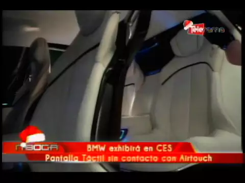BMW exhibira CES pantalla tactil sin contacto Airtouch