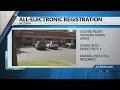 DMV ending registration stickers paper cards