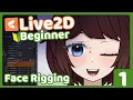 Live2D Beginner Episode 1 - Face Rigging Eyes Mouth Brows