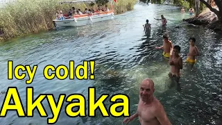 We find an ice cold fresh water river in Akyaka – Gokova! (Sailing Dakini – Leave to Roam Ep. 97)