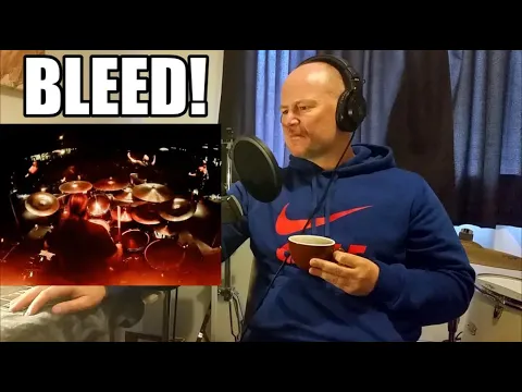 Download MP3 Drum Teacher Reacts: Meshuggah - BLEED - Tomas Haake (Live Drum Cam)