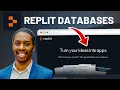 Replit tutorial creating and setting up databases the easy way