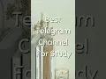 Download Lagu Best Telegram Channel for Study