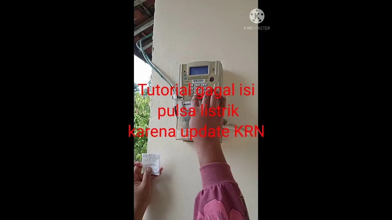 Cara mengecek pulsa listrik masuk  apa belum???