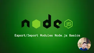 How to Export Import Modules in Node js Node JS Tutorial For Beginners
