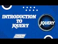 Introduction to jquery in Web Coding With Bilal