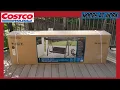 Costco Agio Cameron Woven Patio Swing with Fabric Canopy - Unboxing Assembling Item Number 2127591