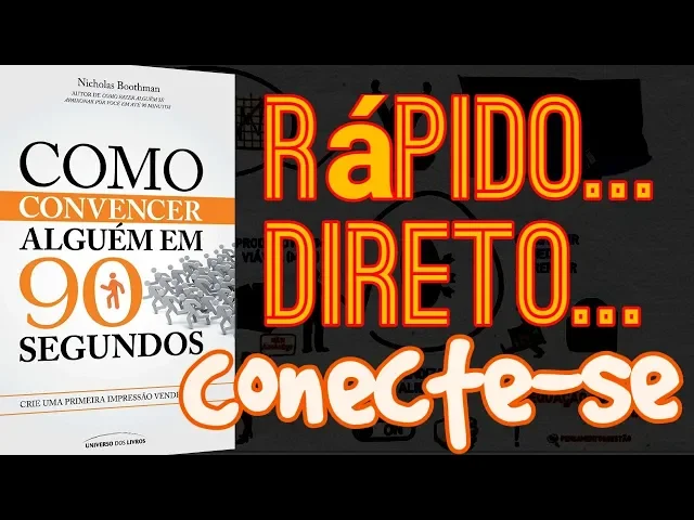 Resenha Animada | COMO CONVENCER ALGUÉM EM 90 SEGUNDOS | Nicholas B. | por NIXON DINIZ