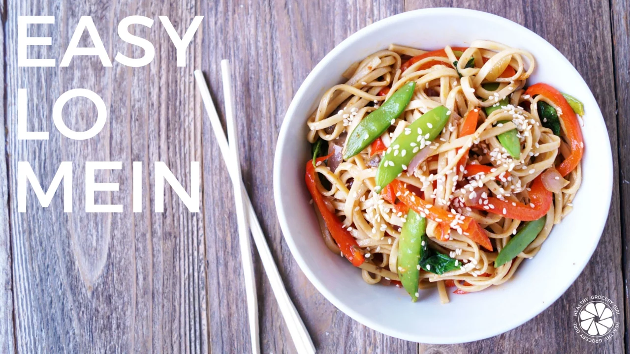 Easy Vegan Lo Mein   New Year